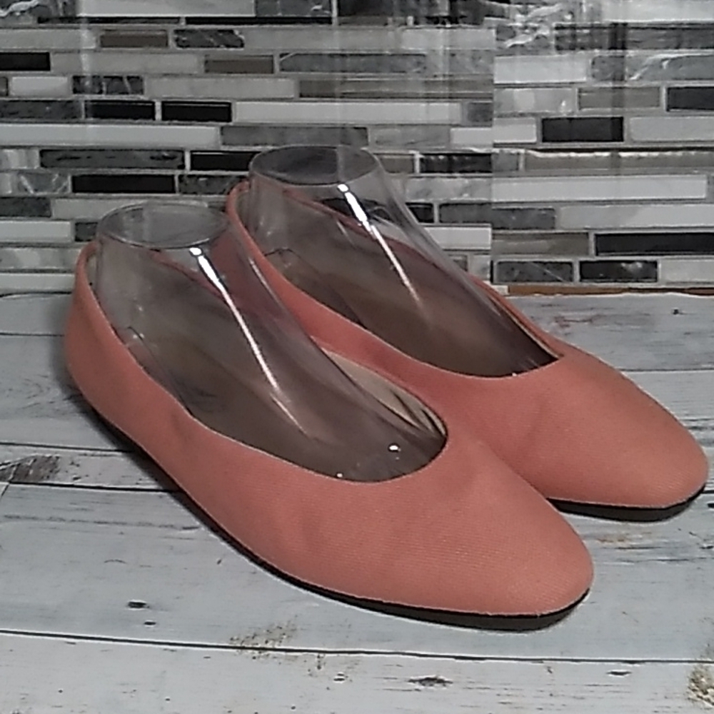Auditions pink loafers flats 10.5